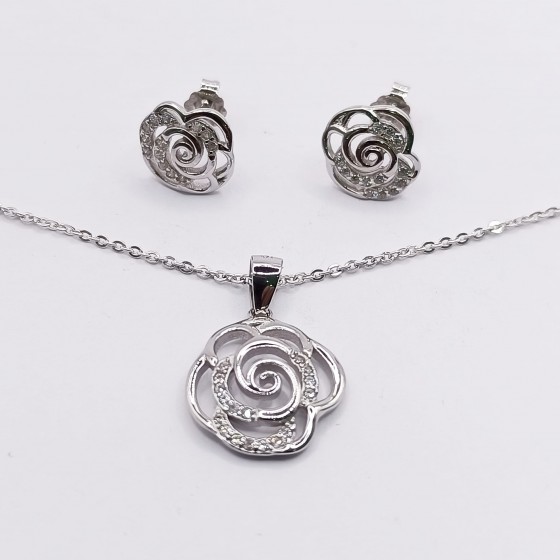 Conjunto Plata CON320