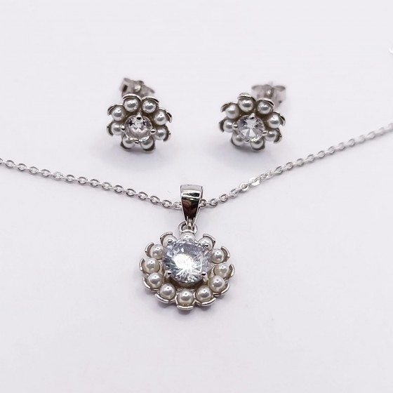 Conjunto Plata CON323