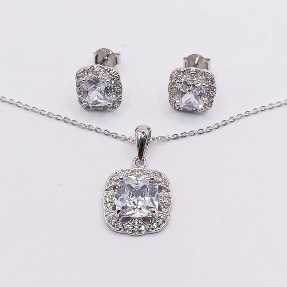Conjunto Plata CON345