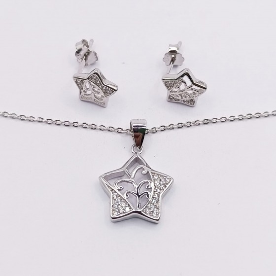 Conjunto Plata CON350